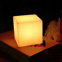 Universal Lampe de bureau Cube Lumineux Cube Extérieur Favoris Imperméable Rechargeable Lumineux de Fête | Lampe de bureau LED