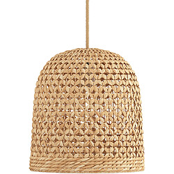 ICONIK INTERIOR Suspension en rotin - Lampe suspendue design boho Bali - 30cm- Rava Naturel 