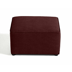 Avis Bestmobilier Canopy - pouf - en tissu texturé