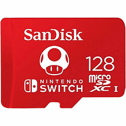 Carte microSDXC SanDisk 128 Go pour Nintendo Switch pas cher