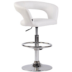 Non Tabouret de bar Jaen simili cuir 