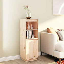 Maison Chic Buffet,Meuble de Rangement,commode pour salon,Cuisine 37x34x110 cm Bois massif de pin -MN94047