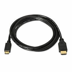 Câble HDMI Aisens A119-0114 1,8 m Noir 