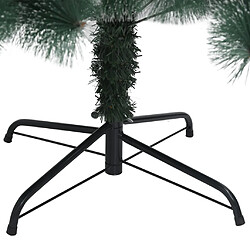 Acheter vidaXL Sapin de Noël artificiel avec support Vert 150 cm PET