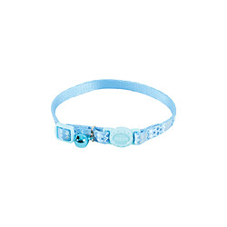 Collier pour chat ZOLUX - Bleu - Nylon - Réglable - 520025BLE