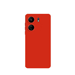 Étui Silicone Liquide Phonecare pour Xiaomi Redmi 13C - rouge