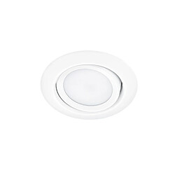 Lumière Downlight encastrable rond moderne blanc mat 3000K