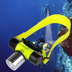 Universal Étanche XML T6 Plombée de natation Plombée sous-marine Lampe de pêche avec batterie 18650 Lampe de poche LED | Lampe de phare LED | Lampe de poche de tête sous-marine LED