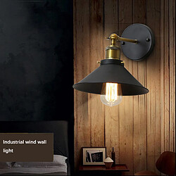 Avis Universal Lampe murale rétro de la personnalité 24cm de la personnalité, 220V noir