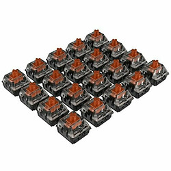 Pièces de rechange Newskill Switches Gateron Espagnol Qwerty 