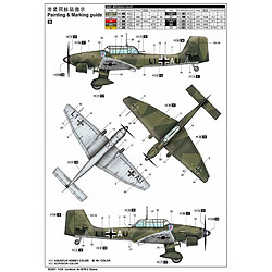 Trumpeter Maquette Avion Junkers Ju-87b-2 Stuka pas cher