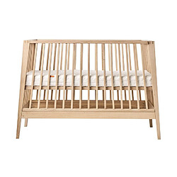 Leander Lit bébé Linea sans matelas Chêne