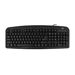 Act Editions ACT AC5400 clavier USB QWERTY Anglais américain Noir 