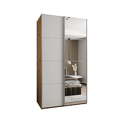 Abiks Meble Armoire à portes battantes Lux 3 245,5/130/64 2 portes