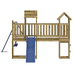 Acheter Maison Chic Aire de jeux d'extérieur | Maisonnette de jeu | Maison pour enfants bois de pin imprégné -GKD11722