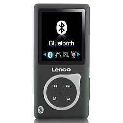 Lenco Lecteur MP3/MP4 avec Bluetooth® et carte micro SD de 8 Go XEMIO-768 Grey Noir-Gris 