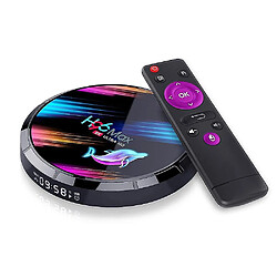 Universal Boîte de réglage Android ronde quad-core 64 bits prise en charge LAN, Bluetooth 4K 4K 8K VP9 H.265