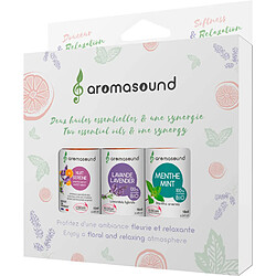 AROMASOUND ASKITDEC3HEASDR - Kit 3 huiles douceur & relaxation 