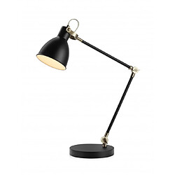 Markslojd Lampe de table HOUSE Noire 1 ampoule Diamètre en Cm : 18 Profondeur en Cm : 40 Hauteur en Cm : 62 Poids en Kilos : 1,9 Matériau : Métal Matériau de l'abat jour : Métal Coloris : Noir Coloris de l