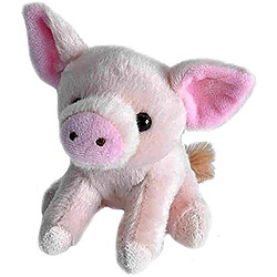 Wild Republic peluche Porc de 13 cm blanc