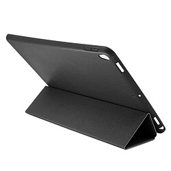 Acheter Wewoo Coque noir pour iPad Pro 10.5 pouces Texture en peau d'agneau + étui de fond en silicone horizontale Flip en cuir avec trois pliage titulaire et fonction de sommeil