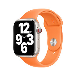 Avis Apple MR2R3ZM/A accessoire intelligent à porter sur soi Bande Orange Fluoroélastomère