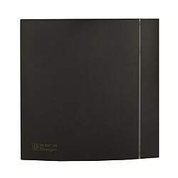 S&P France Aérateurs VMP Série SILENT 100 CZ BLACK DESIGN silencieux