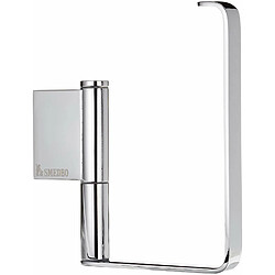 Smedbo AK341 Porte-Rouleau de WC Air sans abattant chromé Laiton, Argent, 12,6 x 8,8 x 4,7 cm 