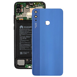 Wewoo Cache batterie avec lentille de caméra pour Huawei Honor 8X bleu