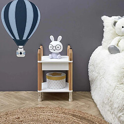 The Home Deco Kids Chevet enfants en pin et MDF Crayon.