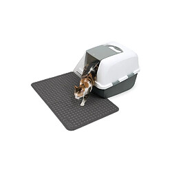 Cat-it CAT IT Tapis pour bac a litiere - Grand format - 90 x 60 cm (35,5 x 23,5 po) - Pour chat