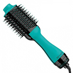 Seche Cheveux REVLON Teal Blue Brosse séchante et coiffante - Technologie ionique - 2 vitesses - Bleu 