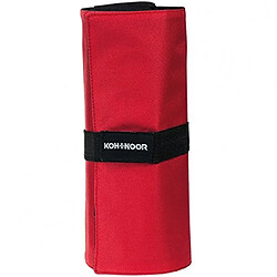 Koh-I-Noor djtg-24 Trousse enroulable, rouge/noir