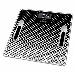 Totalcadeau Balance numérique de salle de bain avec mesureur de masse corporelle noir (30 X 30 cm) pas cher Balance numérique de salle de bain avec mesureur de masse corporelle noir (30 X 30 cm)