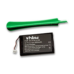 vhbw Li-Polymère batterie 850mAh (3.7V) pour lecteur MP3 baladeur MP3 Player Apple IPod 10GB, 15GB, 20GB, 3, 3. Generation, 30GB, 3G, 3rd 40GB 