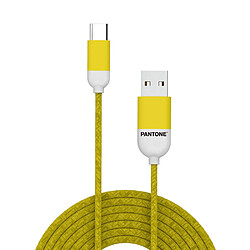 Celly PT-TC001-5Y câble USB 1,5 m USB 2.0 USB A USB C Jaune