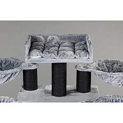 RHR Quality Arbre à chat Cat Paradise PLUS Blackline Light Grey