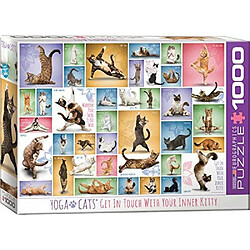 Eurographics Yoga cats Puzzle 1000 piAces 