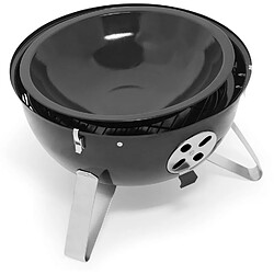 Fumoir à charbon 39cm noir - 223.9839.000 - BARBECOOK