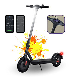 YOMME MOBILITÉ 10 Pouces Trottinette Electrique Adulte Fw-H10m, App Contrôle, Puissance 350w, Trois Vitesses 15/20/25km/H, Longue Distance 22 À 30km, Scooter Pliable, Moyen De Transport Écologique 10 Pouces Trottinette Electrique Adulte Fw-H10m