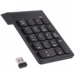 Shot Pave Numerique Sans Fil pour ACER PC Clavier USB Chiffres 18 touches Pile (NOIR) 