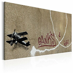 Paris Prix Tableau Imprimé Love Plane - Banksy 40 x 60 cm 