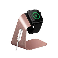 Avis Eko Socle de Chargement pour Apple Watch Moderne et Résistant en Acier Rose