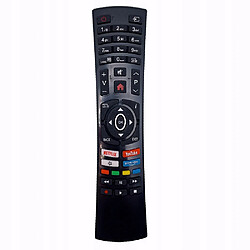 GUPBOO Télécommande Universelle de Rechange pour TECHWOOD TELEFUNKEN 4 smart TV