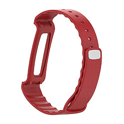 Avis Wewoo Bracelet pour montre connectée Dragonne en silicone Huawei Honor A2 rouge