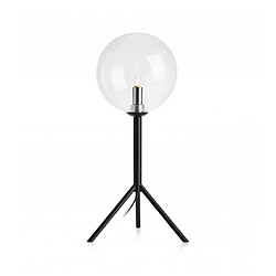 Markslojd Lampe de table ANDREW Noire 1 ampoule Diamètre en Cm : 22 Profondeur en Cm : 22 Hauteur en Cm : 45 Poids en Kilos : 2 Matériau : Métal Matériau de l'abat jour : Verre Coloris : Noir Coloris de l'a