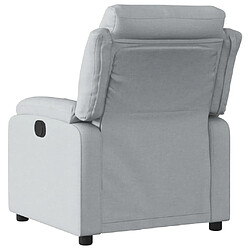 Avis Maison Chic Fauteuil Relax pour salon, Fauteuil inclinable Gris clair Tissu -GKD60920