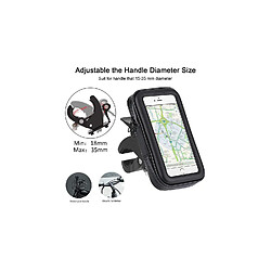 Avis Partel Forever Support de téléphone portable étanche pour vélo, moto, guidon pour iPhone, Samsung Galaxy, Note et tous les téléphones (6,5')