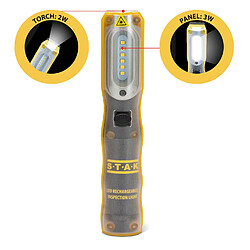 VELAMP COMBO LIGHT2: Lampe de travail rechargeable LED SMD