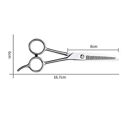 Ciseaux De Coupe De Cheveux De Salon Professionnel Kit De Ciseaux De Coiffeur Styliste éclaircissant pas cher